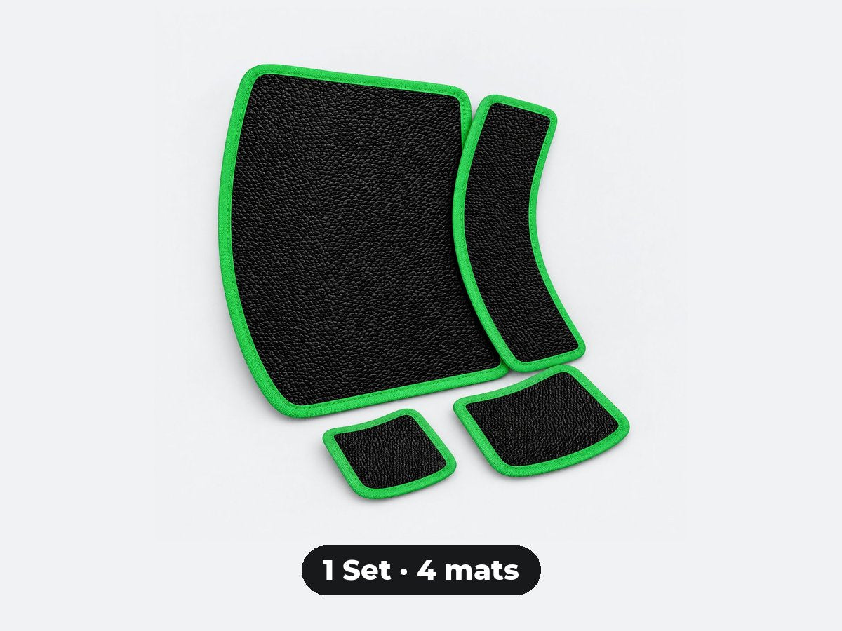 1 Set: 4 flexible magnetic mats in 4 sizes